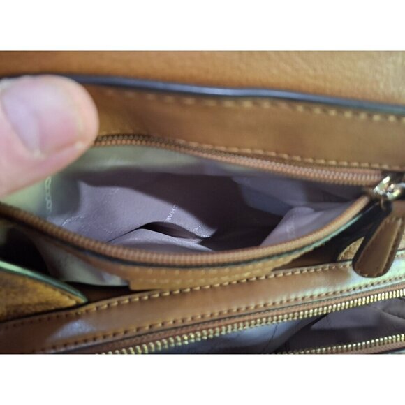 EUC Michael Kors Raven Medium "Acorn" (Brown) Pebbled Leather Backpack - Picture 13 of 13